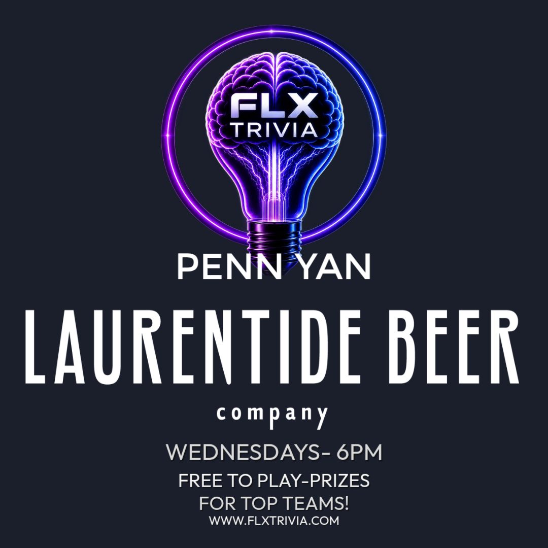 Hump day? More like brain day. Four games tonight, and your excuses are officially out of office. 🧠🍻
Tonight's FLX Trivia lineup:
📍 Laurentide Beer Company (Penn Yan) @laurentidebc - 6pm
📍 Aurora Brewing Co Syracuse @aurorabrewcocuse - 7pm
📍 Mulconry's Irish Pub Greece @mulconrys - 7pm
📍 Mulconry's Irish Pub Fairport @mulconrys - 7:30pm
Free to play, prizes for top teams, and yes, "I knew that one" still counts for nothing unless you write it down.
Full schedule: FLXTrivia.com
#FLXTrivia #FingerLakes #RochesterNY #SyracuseNY #PennYanNY #Greece #Fairport #PubTrivia #TriviaNight #WednesdayNightTrivia