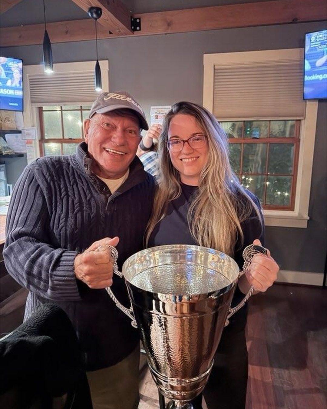 Back-to-back. These Oranges Are Orange took the trophy again tonight at Aurora Brewing Co ROC 🍊🏆
That's two Mondays in a row. At this point the cup should just stay at their table. Who's stepping up to dethrone them next week?
Thanks to everyone who came out and played with host Larry. Mondays, 7pm, Aurora Brewing Co ROC in Victor.
#FLXTrivia #AuroraBrewing #VictorNY #RochesterNY #TriviaNight #MondayTrivia #PubTrivia #FingerLakes