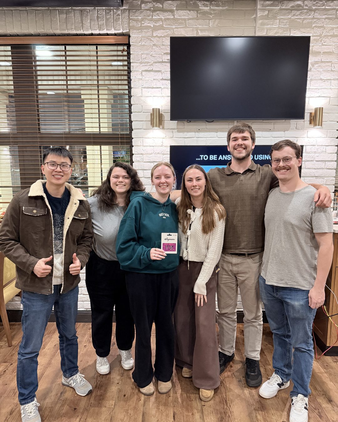 Tuesday trivia at Wegmans Market Café Pittsford, and your champs are Team Early 🏆
Yes, that's the actual team name. They showed up early, left on top, and walked out with the Wegmans gift card. Punctuality: it pays.
Huge thanks to everyone who came out and argued lovingly with their teammates over answers. We heard you. Larry heard you.
Join Larry Tuesdays at 6 PM at Wegmans Market Café Pittsford. Arrive early. Apparently it works.
@wegmans
FLXTrivia.com
#FLXTrivia #Pittsford #Wegmans #RochesterNY #ROC #TriviaNight #TuesdayTrivia #PubTrivia #FingerLakes